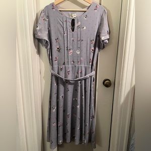 Boutique 40s inspired lavender dress